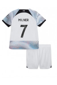 Liverpool James Milner #7 Babytruitje Uit tenue Kind 2022-23 Korte Mouw (+ Korte broeken)